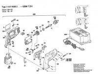 Bosch 0 601 920 223 Gbm 7,2 V Dummy 7.2 V / Eu Spare Parts